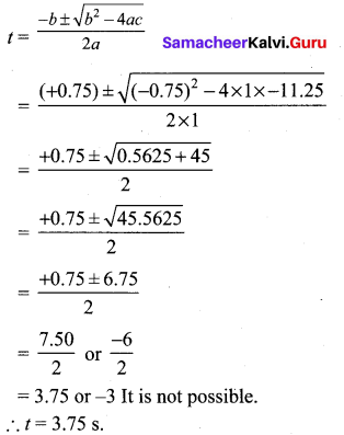 Exercise 3.11 Samacheer Kalvi 10th Maths Solutions Chapter 3 Algebra