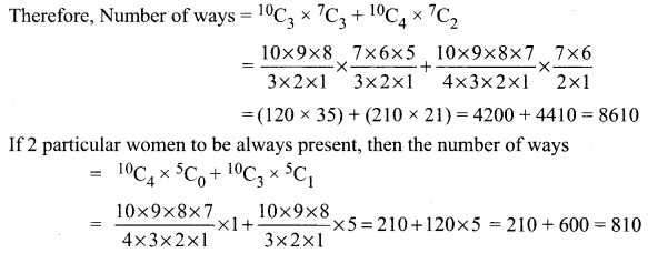 Samacheer Kalvi 11th Maths Solutions Chapter 4 Combinatorics and Mathematical Induction Ex 4.3 73