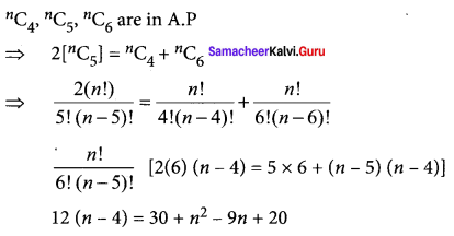 Samacheer Kalvi 11th Maths Solutions Chapter 4 Combinatorics and Mathematical Induction Ex 4.5 83