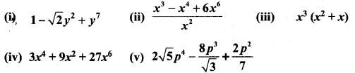 9th Maths Exercise 3.1 Solutions Samacheer Kalvi Chapter 3 Algebra