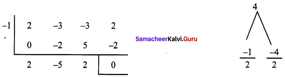 Exercise 3.8 Class 9 Maths Solutions Chapter 3 Algebra Samacheer Kalvi