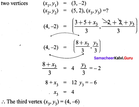 Samacheer Kalvi 9th Maths Chapter 5 Coordinate Geometry Ex 5.5 2