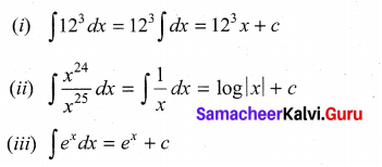 Samacheer Kalvi 11th Maths Solutions Chapter 11 Integral Calculus Ex 11.1 3