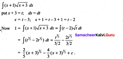Samacheer Kalvi 11th Maths Solutions Chapter 11 Integral Calculus Ex 11.5 31