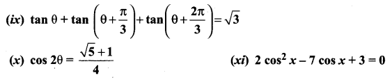 Samacheer Kalvi 11th Maths Solutions Chapter 3 Trigonometry Ex 3.8 10