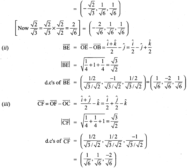 11th Samacheer Maths Solutions Chapter 8 Vector Algebra - I Ex 8.2 Samacheer Kalvi 