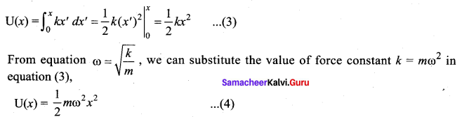 Samacheer Kalvi 11th Physics Solutions Chapter 10 Oscillations 82