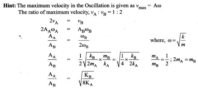 Samacheer Kalvi 11th Physics Solutions Chapter 10 Oscillations 999