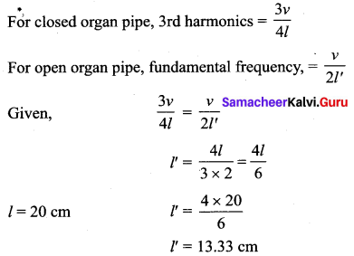 Samacheer Kalvi 11th Physics Solutions Chapter 11 Waves 210