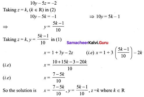 Samacheer Kalvi 12th Maths Solutions Chapter 1 Applications of Matrices and Determinants Ex 1.6 Q1.4