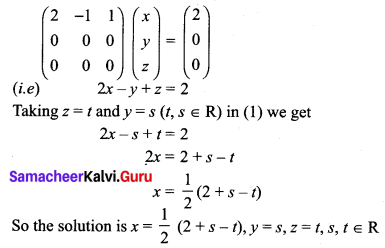 Samacheer Kalvi 12th Maths Solutions Chapter 1 Applications of Matrices and Determinants Ex 1.6 Q1.7