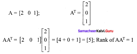 Samacheer Kalvi 12th Maths Solutions Chapter 1 Applications of Matrices and Determinants Ex 1.8 9