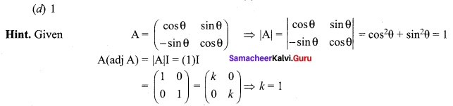 Samacheer Kalvi 12th Maths Solutions Chapter 1 Applications of Matrices and Determinants Ex 1.8 Q15.1
