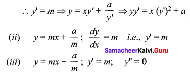 Samacheer Kalvi 12th Maths Solutions Chapter 10 Ordinary Differential Equations Ex 10.3 14