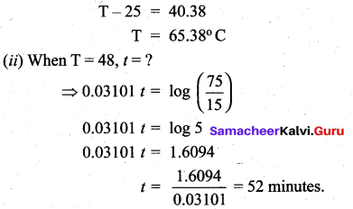 Samacheer Kalvi 12th Maths Solutions Chapter 10 Ordinary Differential Equations Ex 10.8 142