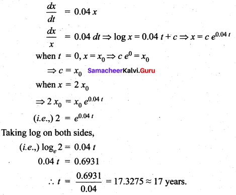 Samacheer Kalvi 12th Maths Solutions Chapter 10 Ordinary Differential Equations Ex 10.8 23