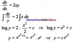 Samacheer Kalvi 12th Maths Solutions Chapter 10 Ordinary Differential Equations Ex 10.9 21