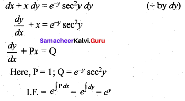 Samacheer Kalvi 12th Maths Solutions Chapter 10 Ordinary Differential Equations Ex 10.9 401