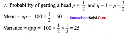 Samacheer Kalvi 12th Maths Solutions Chapter 11 Probability Distributions Ex 11.5 7