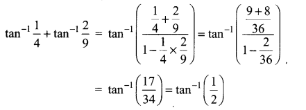 Samacheer Kalvi 12th Maths Solutions Chapter 4 Inverse Trigonometric Functions Ex 4.6 12
