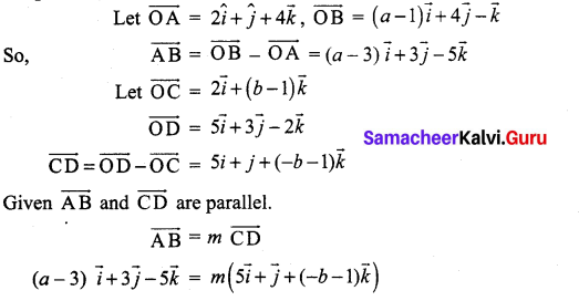 Samacheer Kalvi 12th Maths Solutions Chapter 6 Applications of Vector Algebra Ex 6.4 9