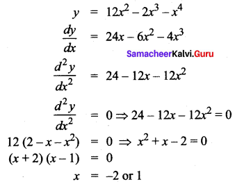 Samacheer Kalvi 12th Maths Solutions Chapter 7 Applications of Differential Calculus Ex 7.7 15