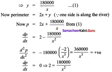 Samacheer Kalvi 12th Maths Solutions Chapter 7 Applications of Differential Calculus Ex 7.8 27