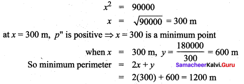 Samacheer Kalvi 12th Maths Solutions Chapter 7 Applications of Differential Calculus Ex 7.8 28