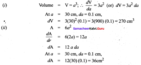 Samacheer Kalvi 12th Maths Solutions Chapter 8 Differentials and Partial Derivatives Ex 8.2 31