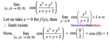 Samacheer Kalvi 12th Maths Solutions Chapter 8 Differentials and Partial Derivatives Ex 8.3 5