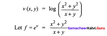 Samacheer Kalvi 12th Maths Solutions Chapter 8 Differentials and Partial Derivatives Ex 8.7 22