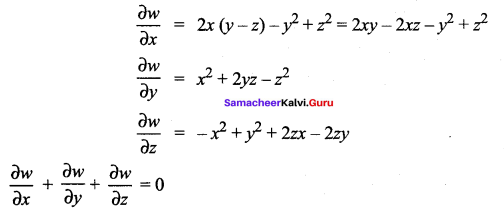 Samacheer Kalvi 12th Maths Solutions Chapter 8 Differentials and Partial Derivatives Ex 8.8 21