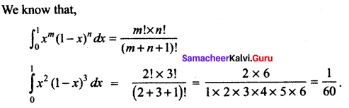 Samacheer Kalvi 12th Maths Solutions Chapter 9 Applications of Integration Ex 9.6 17