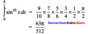 Samacheer Kalvi 12th Maths Solutions Chapter 9 Applications of Integration Ex 9.6 2
