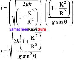 Samacheer Kalvi 11th Physics Solution Chapter 5 Motion of System of Particles and Rigid Bodies 