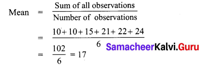 Samacheer Kalvi 7th Maths Solutions Term 3 Chapter 5 Statistics Ex 5.4 8