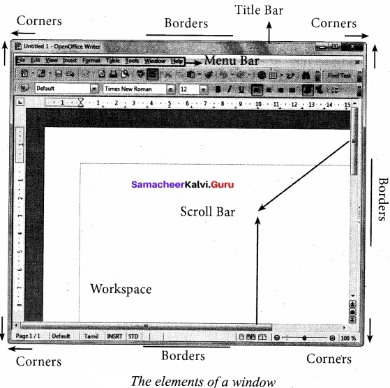 Samacheer Kalvi Guru 11th Computer Application Solutions Chapter 5 Working With Typical Operating System (Windows & Linux)