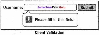 Samacheer Kalvi 12th Computer Applications Solutions Chapter 8 Forms and Files