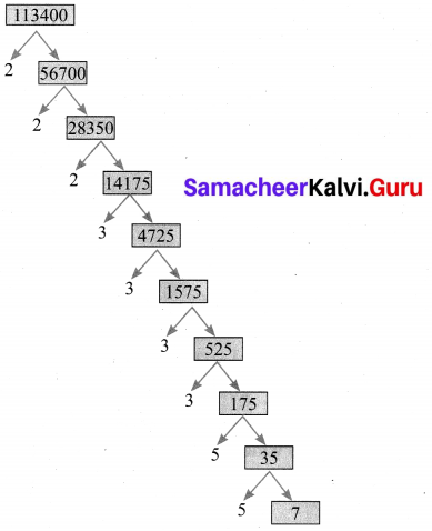 Ex 2.2 Class 10 Samacheer Kalvi Chapter 2 Numbers And Sequences