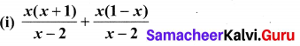 10th Maths Exercise 3.6 Samacheer Kalvi Chapter 3 Algebra