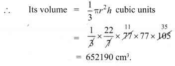 Samacheer Kalvi 10th Maths Chapter 7 Mensuration Ex 7.2 5