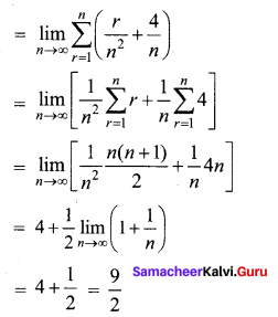 Samacheer Kalvi 12th Business Maths Solutions Chapter 2 Integral Calculus I Ex 2.11 Q1.1