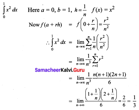 Samacheer Kalvi 12th Business Maths Solutions Chapter 2 Integral Calculus I Ex 2.11 Q4