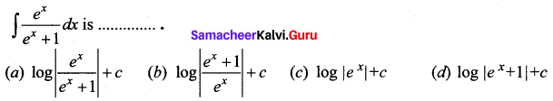 Samacheer Kalvi 12th Business Maths Solutions Chapter 2 Integral Calculus I Ex 2.12 Q9