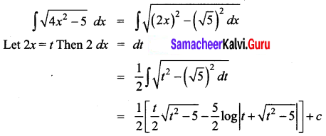Samacheer Kalvi 12th Business Maths Solutions Chapter 2 Integral Calculus I Ex 2.7 Q14