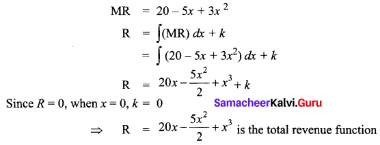 Samacheer Kalvi 12th Business Maths Solutions Chapter 3 Integral Calculus II Ex 3.2 Q19