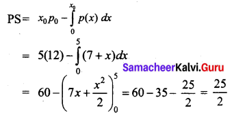 Samacheer Kalvi 12th Business Maths Solutions Chapter 3 Integral Calculus II Ex 3.3 Q5