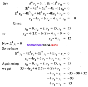 Samacheer Kalvi 12th Business Maths Solutions Chapter 5 Numerical ...