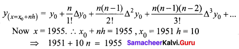 Samacheer Kalvi 12th Business Maths Solutions Chapter 5 Numerical Methods Ex 5.2 Q4.2