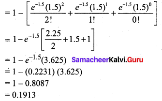 Samacheer Kalvi 12th Business Maths Solutions Chapter 7 Probability Distributions Ex 7.2 Q8